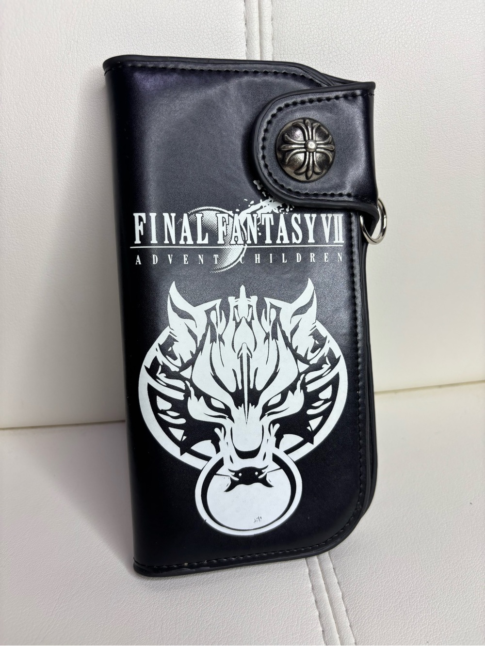 Anime cosplay long wallet themed after the film Final Fantasy VII: Advent Childr